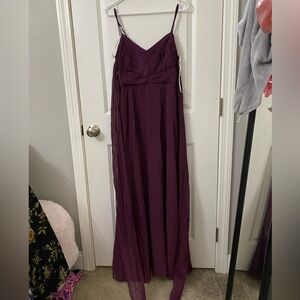 NWT purple LULUS maxi dress (never worn)